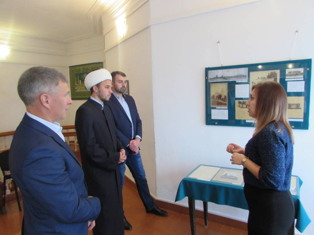 В Ханской мечети города Касимова состоялось открытие музейной выставки