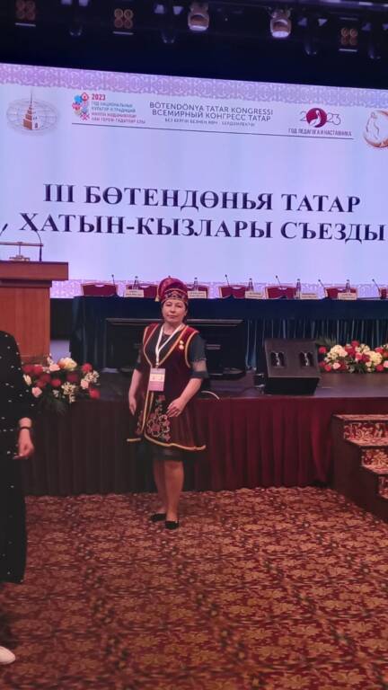 Представитель Региональной Автономии татар г. Рязани приняли участие в III съезде татарских женщин.